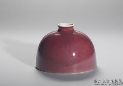 图片[2]-Flat bulbous vase with red glaze, Qing dynasty, Kangxi reign (1662-1722)-China Archive